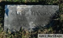 Carrie Hanson