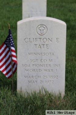 Clifton E. Tate