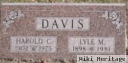 Lyle M Davis