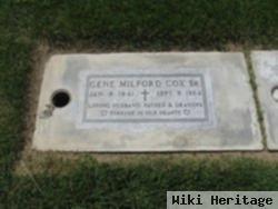 Gene Milford Cox, Sr