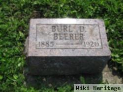 Burl D Beerer