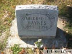 Mildred L Haynes