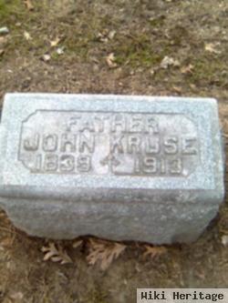 Pvt John Kruse