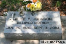 Alice Y Johnson