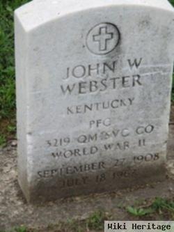 John W Webster