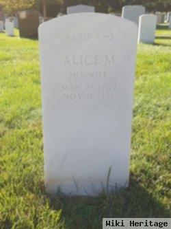 Mrs Alice M. Robinson