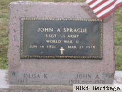John A Sprague