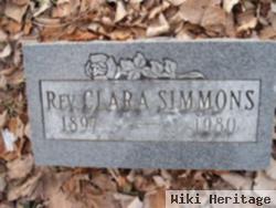 Rev Clara Simmons