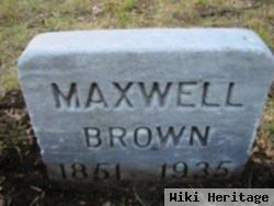 Maxwell Brown