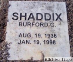 Burford G Shaddix