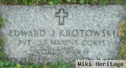 Pvt Edward J. Krotowski