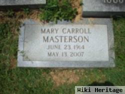 Mary Carroll Masterson