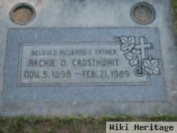 Archie D Crosthwait