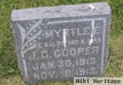 Myrtle E Cooper