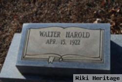 Walter Harold