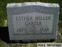 Esther A. Miller Carter