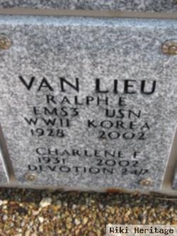 Ralph E Van Lieu