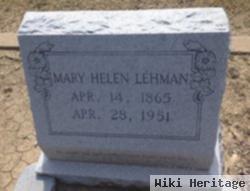 Mary Helen Lehman