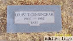 Louise "babe" Tidwell Cunningham