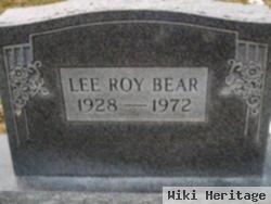 Pvt Lee Roy Bear