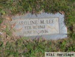 Caroline M. Lee