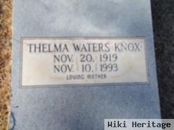 Thelma L. Waters Knox