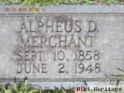 Alpheus D Merchant