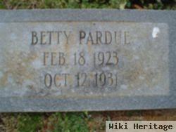 Betty Pardue