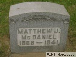 Matthew J. Mcdaniel