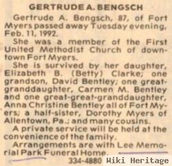 Gertrude Ann Bengsch