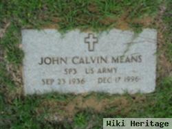 John Calvin Means