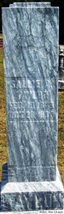 Sallie A. Madole Taylor