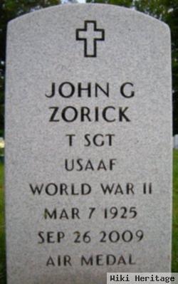 John G Zorick