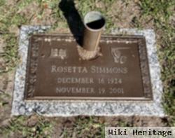 Rosetta Simmons