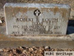 Pfc Robert R. Routh