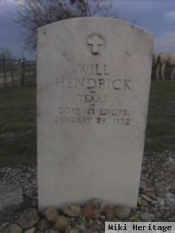 Will Hendrick