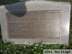 Frank Allison Thompson