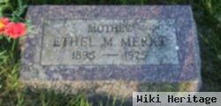 Ethel M. Merkt