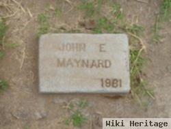 John E. Maynard