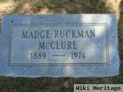 Flora Madge Ruckman Mcclure