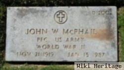 John W Mcphail