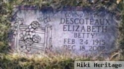 Elizabeth "betty" Descoteaux