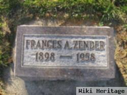 Frances A Zender