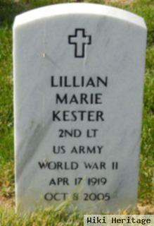 Lillian Marie Kester