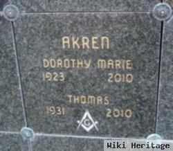 Dorothy Marie Hankins Akren