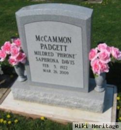 Mildred Davis Mccammon Padgett