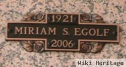 Miriam S. Smith Egolf