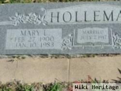 Mary Lee Barnes Holleman