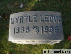 Myrtle Belanger Leduc