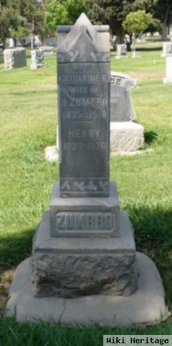 Catharine Reeves Hubler Zumbro